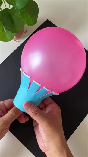 Easy DIY Hot Air Balloon Craft for Kids