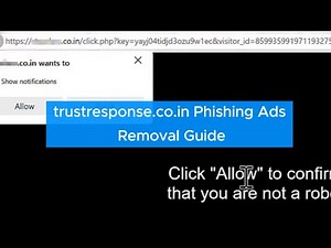 trustresponse.co.in Pop-up Virus - How to Remove It Completely?