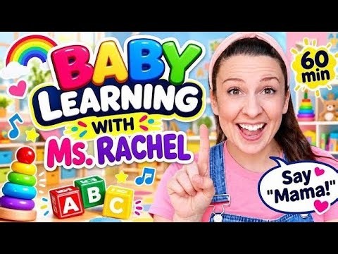 Baby Learning With Ms Rachel - First Words, Songs and Nursery Rhymes for Babies - Toddler Videos