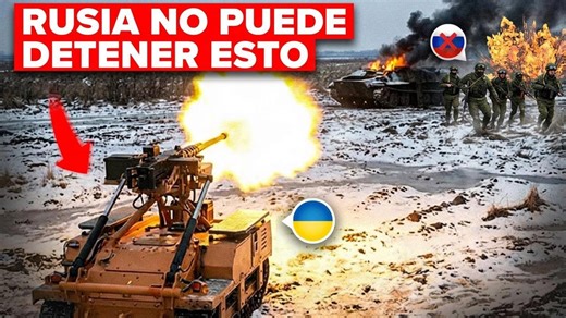 Soldados ucranianos inventan una forma increíble de crear su propio ejército de robots