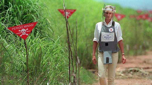 Princess Diana’s 1997 landmine walk: ‘I come with my heart’