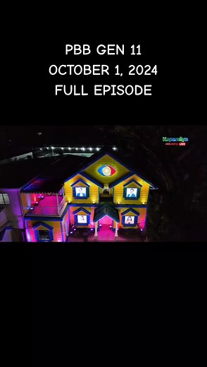 Pinoy Big Brother (PBB) Gen 11 October 1, 2024 Full Episode