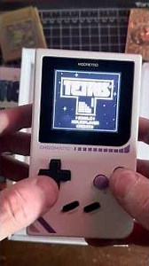 ModRetro Chromatic Full Unboxing & Retro Setup (1 Min!) #modretro #retrogaming #nostalgia