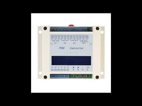 KKmoon DC6-40V 4-Channel Programmable Digital Time Relay Timer Controller Delay Switch Module TPR4
