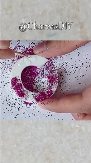 DIY Epoxy Resin Craft Resin Alphabet Letter Keychain Simple Resin Craft For BEGINNERS with Glitters