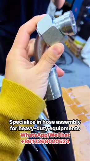 Hello. Dear ones! Thanks for your attention and support! We are a professional company which is specialize in hydraulic hose assembly. Full set Hose kit for Heavy-duty equipments. Especially for all brands of excavators. If you have any demands in this field. Welcome to contact me for more details. We will assist you with the best services💕💕💕 | Ava Chow
