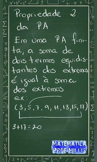 Property 2 of an arithmetic progression.