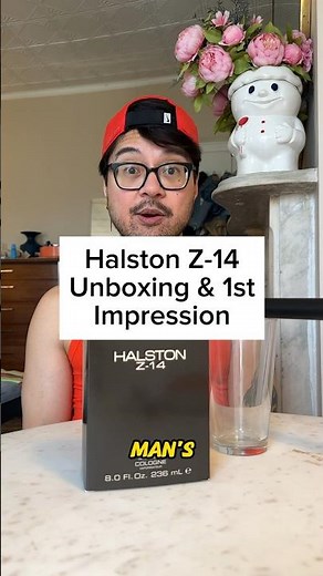 Halston Z-14 unboxing & first impression #perfume #cologne #halston #cheapies #cheapfragrances