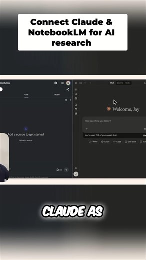 This NotebookLM hack with Claude actually saves hours #aitools #automation #productivity