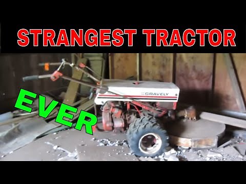 WILL IT RUN? Free Barn Find Gravely Tractor