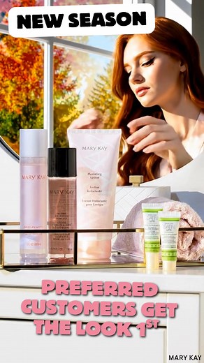 🌷 Are You a Preferred Customer Yet? 🌷 When it's time to refresh your routine and bloom into a new season of self-care and confidence, my Preferred Customers are the first to know what's new with exclusive perks designed just for them. Want to be preferred? You Get Early access to NEW Mary Kay launches 📬 A quarterly Look Book — complete with a FREE sample 💖 Personalized skincare and beauty recommendations 💄 Exclusive specials and seasonal offers It's FREE and so easy — and the Spring 2026 Ma