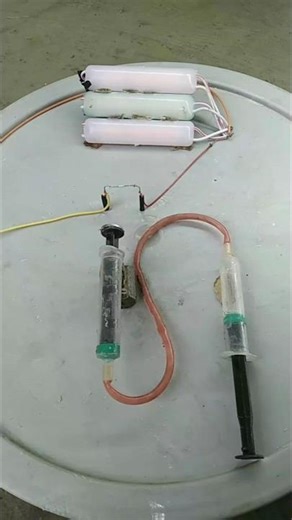 Reed Switch and Hydraulic Syringe Integration#diyproject#tech #shorts