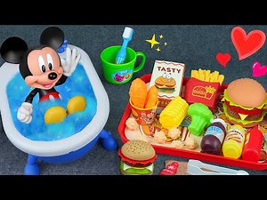 60 Minutes Ultimate Cooking Toys Playset, Satisfying Unboxing Mickey Mouse Bathtub ASMR |Tina Review