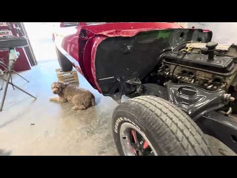 Got the motor and fuel tank in the 79 Trans Am