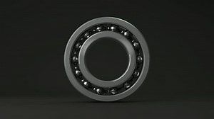 3D animation of rotating bearing