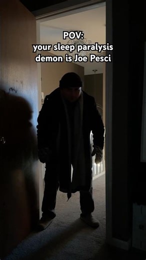 POV: your sleep paralysis demon is Joe Pesci! #shorts