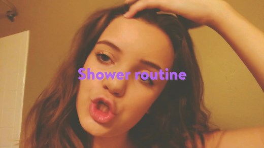 Shower Routine