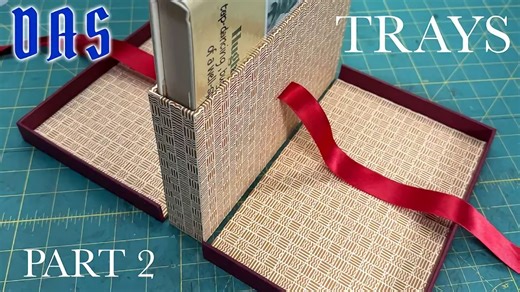【装订】弹出式硬皮书套盒制作教程·第2部【DAS Bookbinding】