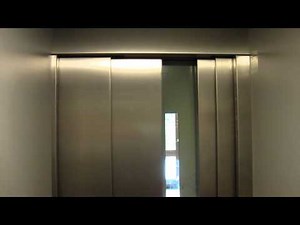 another old KONE (Mod. by: Midroc Electro) MRL Traction elevator @ Nygatan 63A, Gävle, Sweden.