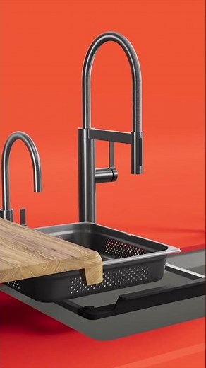 Inspired. Intentional. INTEOS | BLANCO Workstation Kitchen Sink