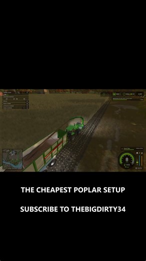 FS25 The Cheapest Poplar Harvest Setup #shorts #farmingsimulator25