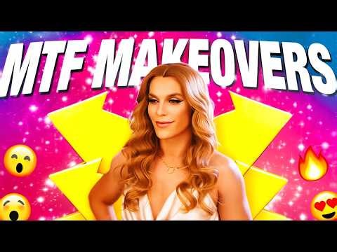 You are so Kind #mtf #transformation #crossdress #makeup TGTF #boytogirl #makeover #genderswap AI