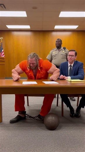 This Weight Is a Warm-Up — Courtroom Titan Laughs on CCTV