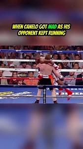 When Canelo Got Mad As His Opponent Kept Running #caneloalvarez #boxing | PolarBoxing