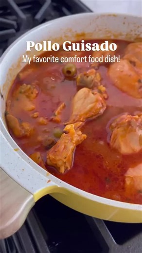 Pollo Guisado 🍲 My go-to comfort meal when I want something cozy, flavorful, and easy! On repeat in my house! 😋 ✨ SAVE this for later comment “recipe” This is one of those recipes I crave again and again. The chicken is tender, the sauce is rich and savory, and it’s the kind of meal that makes everyone at the table happy. ✅ Classic comfort food ✅ High-protein and filling ✅ Budget friendly, no-fuss dinner ✅ Even better the next day 🔗 Recipe link in bio https://www.skinnytaste.com/pollo-guisado