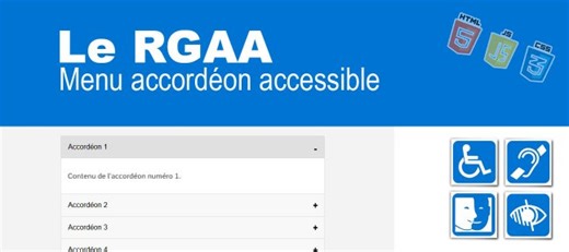 Créer des Accordéons Accessibles RGAA 4.1 – Navigation Clavier - Extrait de formation | Tuto.com