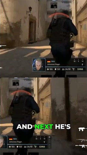 Simple's Unlikely AWP Round Pick-Up! 🤯