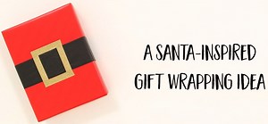 Watch How To Wrap a Santa Inspired Gift on Amazon Live