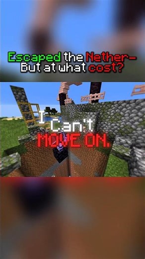 POV: 1 Month after you were banished to the Nether... #minecraft #shorts