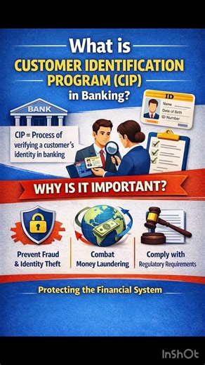 Why CIP is important? #operationalrisk #bank #risk #riskmanagement