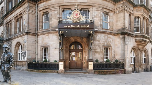 The old world luxury hotel with its own champagne bar in the heart of Glasgow