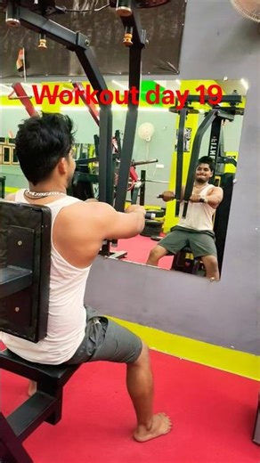 gym workout day 19 #shortsfeed #trendingshorts #viralvideo #gym #jim #workout #backworkout #laik