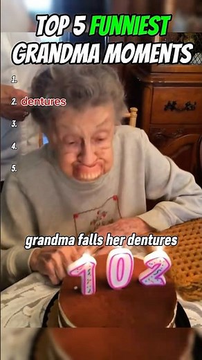 Top 5 Funniest Grandma Moments That Broke the Internet! 😂👵 #funny