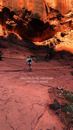 big vortex energy ❤️‍🔥 Cathedral Rock Sedona AZ 📍 Sedona hikes are known for their healing vortexes - this one felt the most powerful to me! In Sedona, the “healing vortex” refers to specific areas believed to have a strong spiritual and energetic presence that can promote healing, meditation, and personal insight. Locals and visitors say these vortexes feel like places where the earth’s energy is especially powerful — people report sensations like tingling, calmness, emotional release, or men