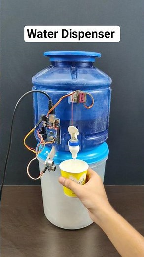 Automatic Water Tap with arduino UNO and ultrasonic sensor #watertap #arduinoproject #arduino