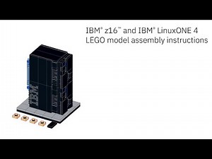 Assembling the LEGO z16 Mainframe