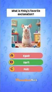 Pinky and the Brain Trivia: Are You a Genius or Insane? 🧠✨