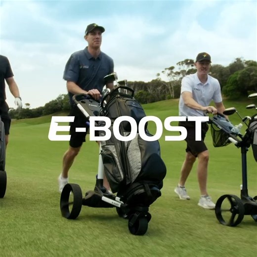 @motogolf_llc on Instagram: "MGI Golf is introducing a new addition to its AI series and a lightweight pushcart. MGI Golf will unveil its newest electric caddie at Booth #3201 during the 2026 PGA Show in Orlando, Florida, from January 20 - 23. Among the newest introductions is E-BOOST, a lightweight pushcart featuring a concealed motor that delivers on-demand power. The powered pushcart offers an effortless boost without sacrificing the classic feel of a traditional pushcart. Also launching is a