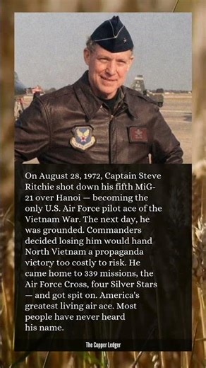 The day after his fifth kill, the Air Force ordered him never to fly again.