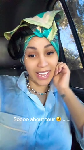 Cardi B Fan Account 🩷 on Instagram: "Cardi B responding on Tik Tok to Bardi Gang asking what should be the theme outfits for her ‘Little Miss Drama Tour’"