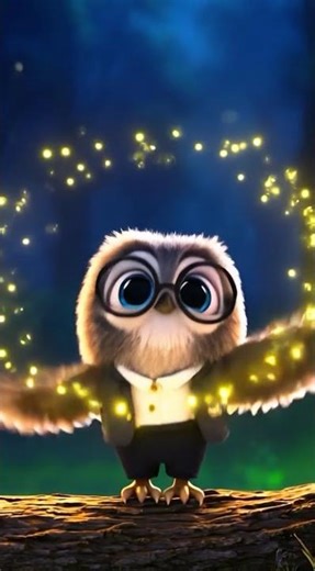 Charming Owl’s Lovely Song” #shorts