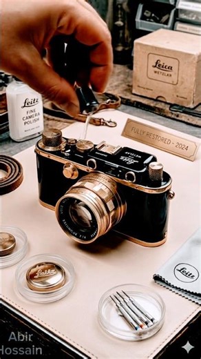 Rusty Camera Restoration | Before & after transformation #shorts #ai #restoration #transformation