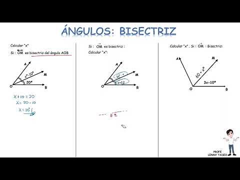 GEOMETRY - ANGLES: ANGLE BISECTOR