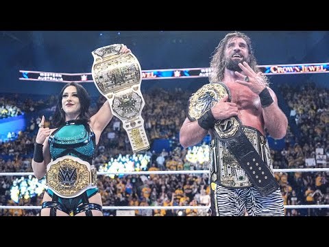 WWE CROWN JEWEL 2025 (SETH ROLLINS VS CODY RHODES, JOHN CENA VS AJ STYLES, STEPHANIE VAQUER)