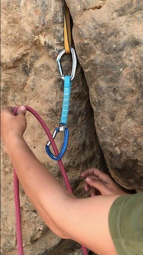 Why back clip is dangerous?If you fall when your rope clipped behind the carabiner,gate could open