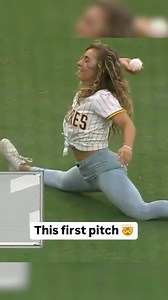 681K views · 21K reactions | One of the best first pitches you’ll ever see ‍ | espnW | Facebook